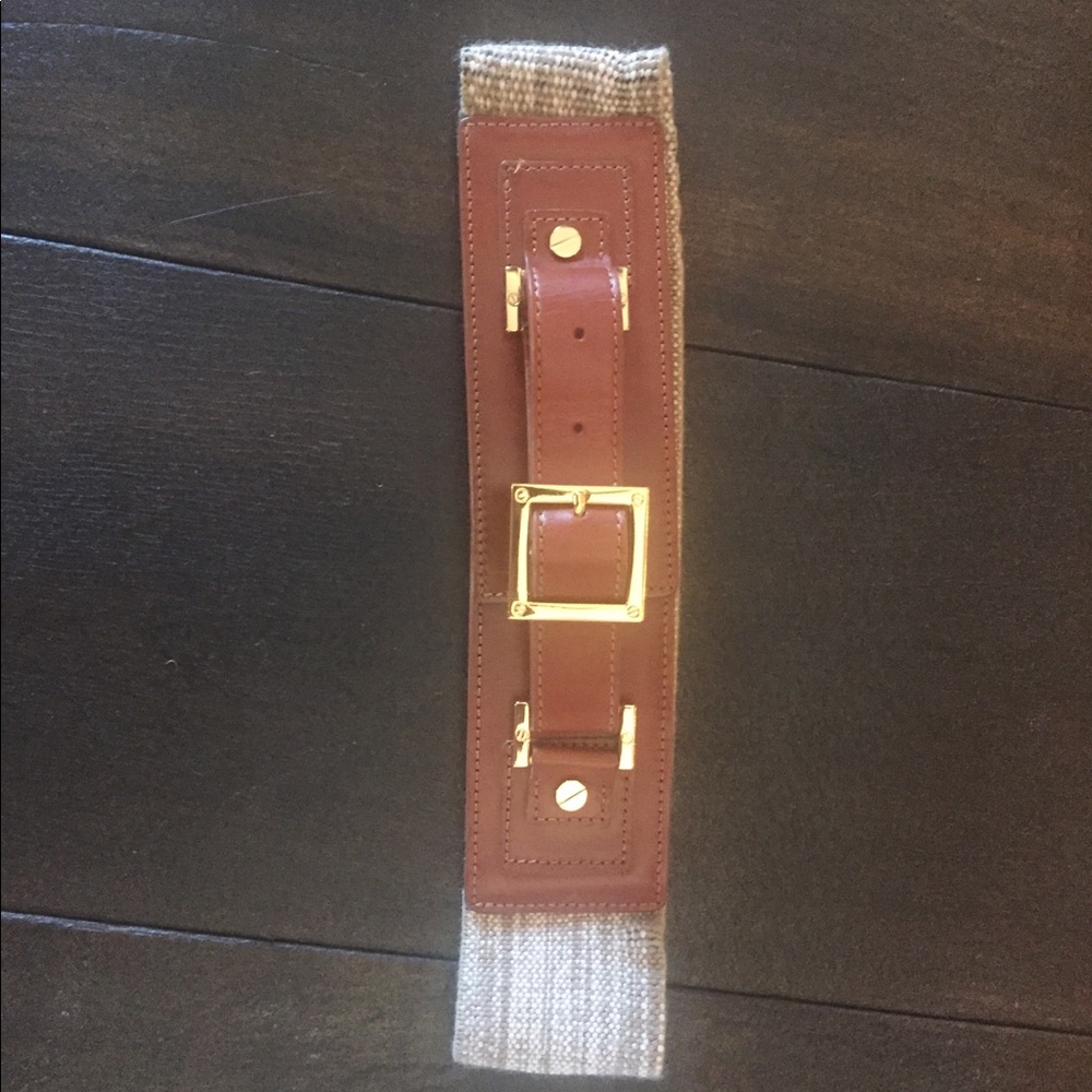 Tory Burch Camel Waist Belt